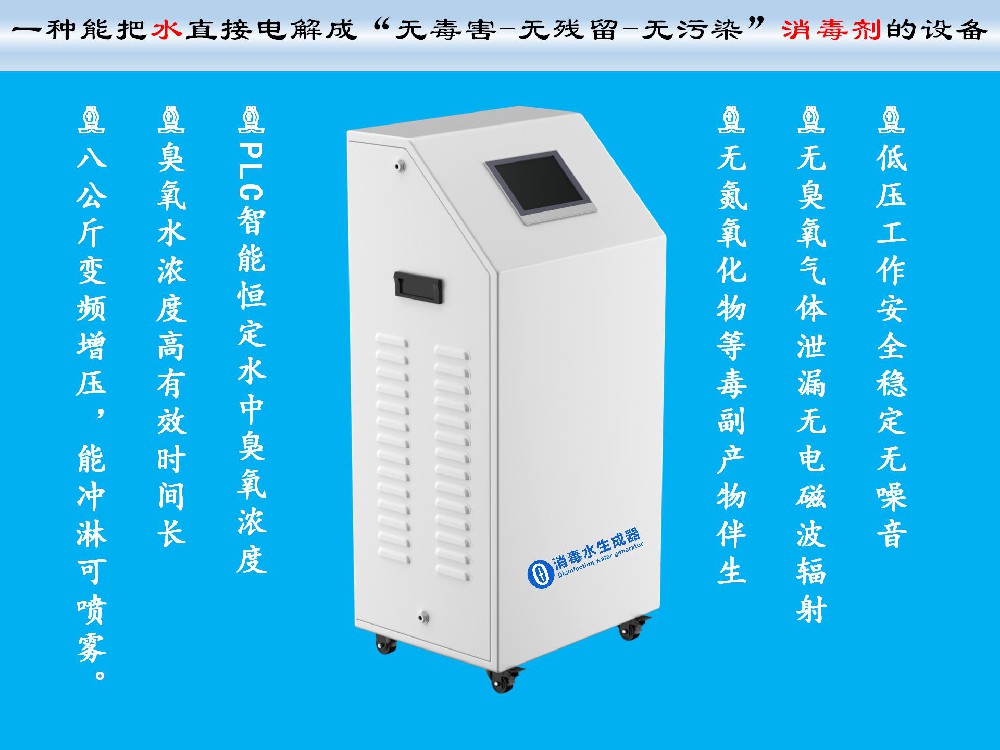 2400L20PPM电解臭氧水机